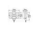 KIT FARO TRABAJO TRASERO 175*90MM C/LAMPARA