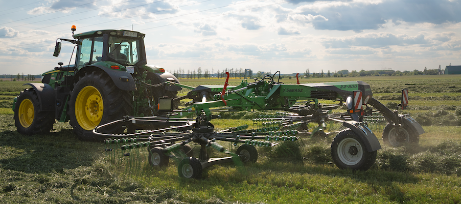 Rastrillo nuevo SAMASZ Z2-960 giroscópico