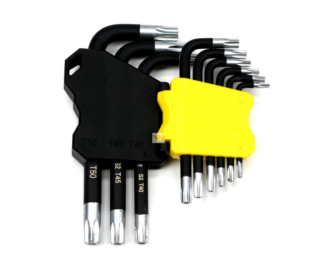 JUEGO LLAVES TORX WARYNSKI 9 PCS