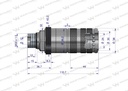 ACOPLE HEMBRA C/R 22MM(1.5) ROLMAR LARGO
