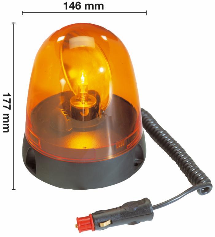 BALIZA GIRATORIA 12V AMA
