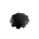 DISCO 22" * 4.5mm DENTADO TATU