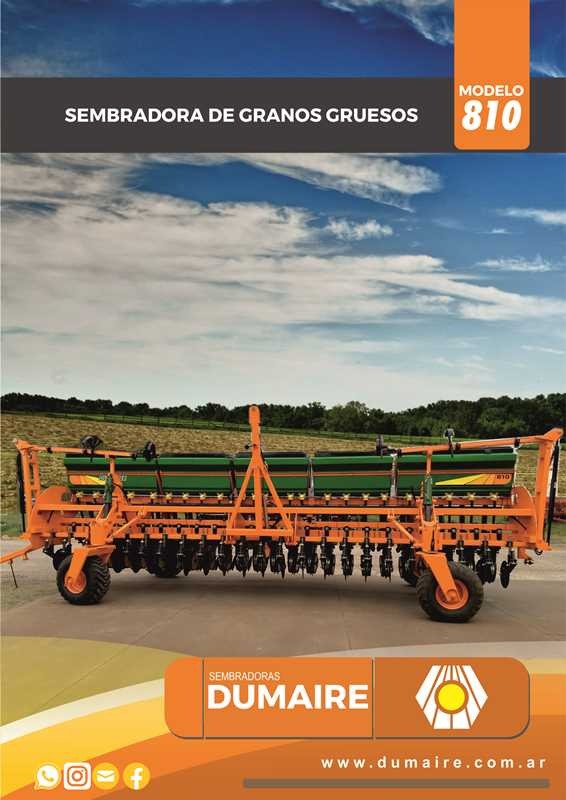 SEMBRADORA NUEVA DUMAIRE 810U 23 LINEAS