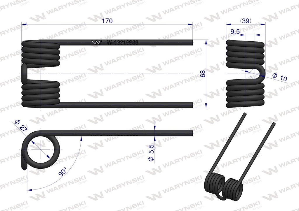 DIENTE RECOLECTOR KUHN/VICON