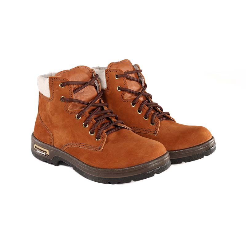 Botas New Holland Marron C/Cordones