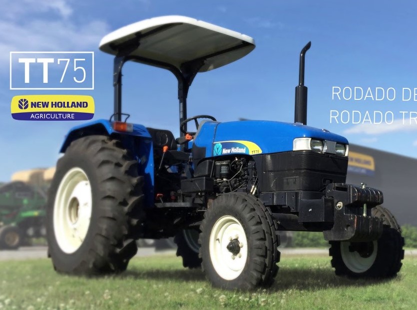 TRACTOR NVO. NEW HOLLAND TT75 4X2