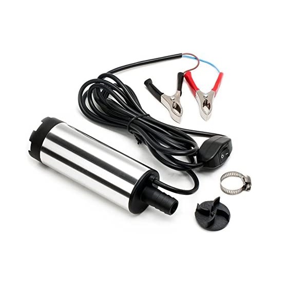 BOMBA DE TRASIEGO SUMERGIBLE 12V GRANDE