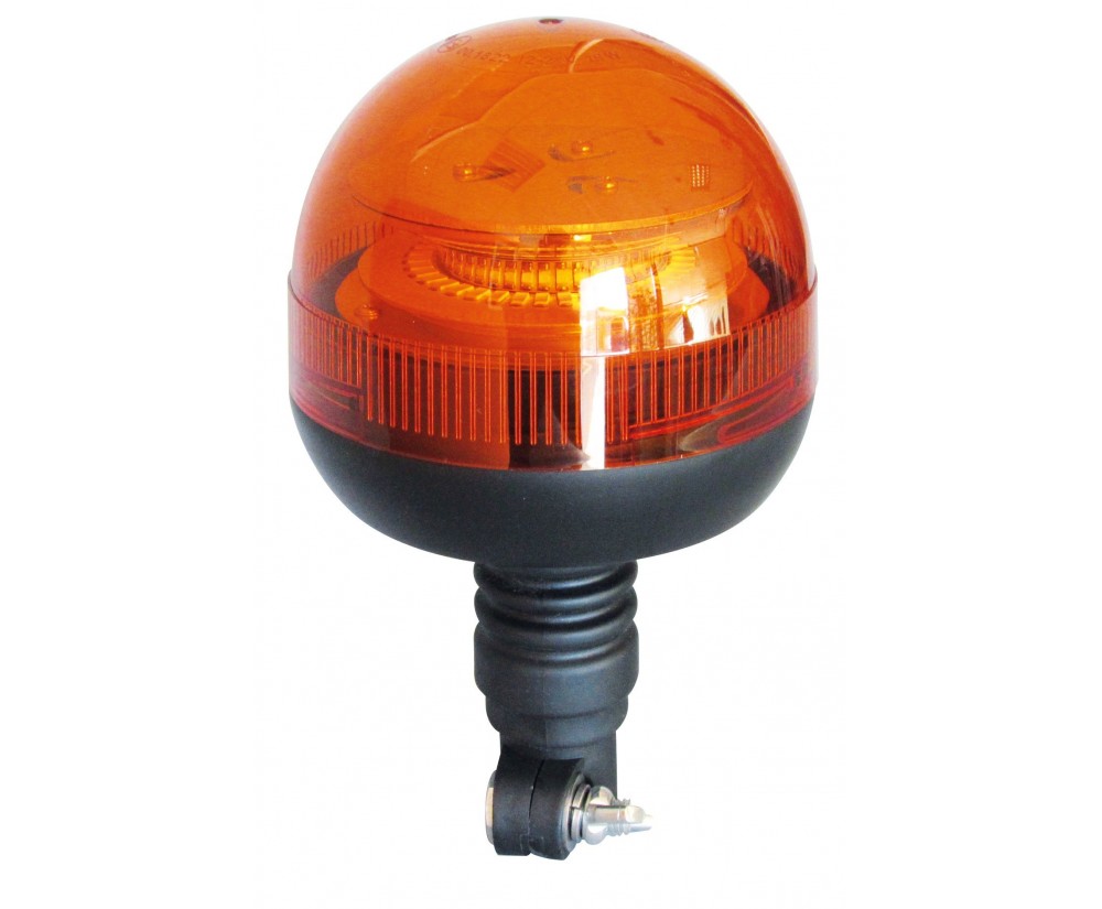 BALIZA GIRATORIA 12V C/TUBO FLEXIBLE LARGO