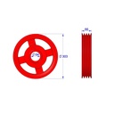 POLEA A4 GRANDE SAMASZ 1.85