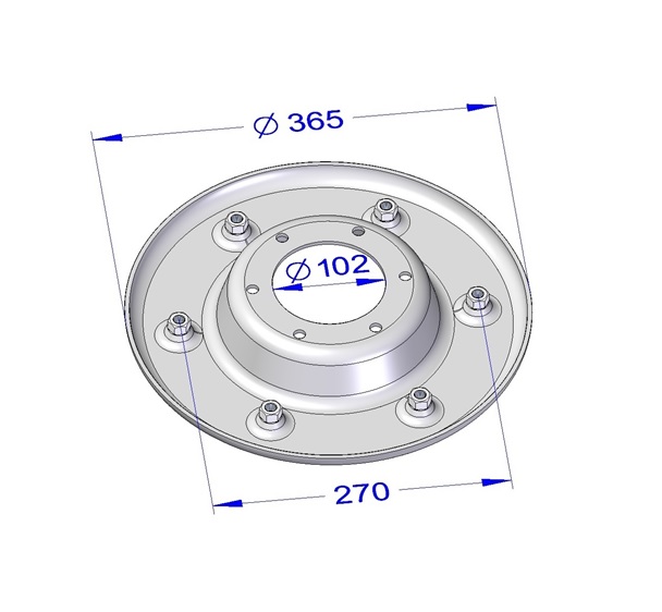 DISCO RESISTENTE PLATOS SAMASZ