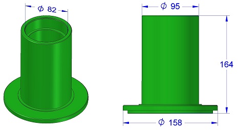 MAZA EJE MANDO KDC341W