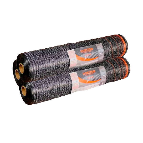MALLA PARA FARDOS HORIZON 1.25*3600 NEGRA