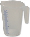 JARRA MEDIDORA 1LT C/ESCALA MATO