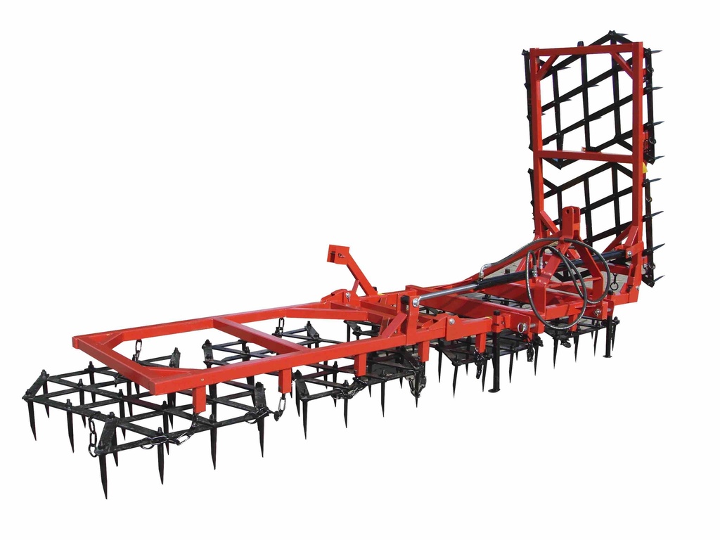 Rastra dientes nueva JAR-MET 7mts. 140 dientes, hidráulica
