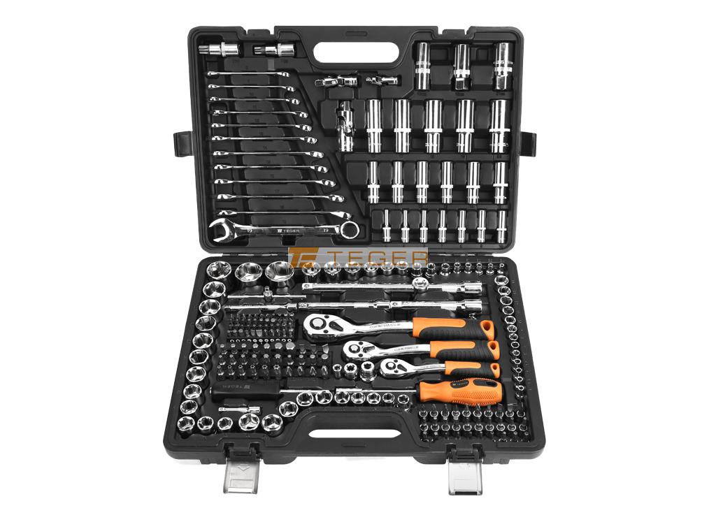 VALIJA DE HERRAMIENTAS 220pcs TEGER
