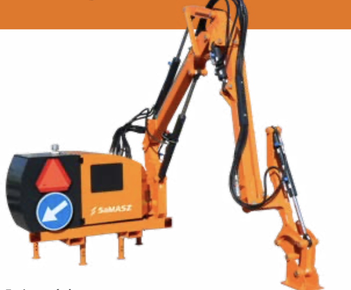 BRAZO EXTENSION TRASERO KWT550 5.50 MTS SEGADORA MUNICIPAL