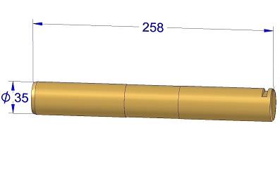 EJE ARTICULACION SAMASZ KDT