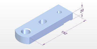 C225.03.03.00 SOPORTE ESTABILIZADOR SAMASZ 2.10