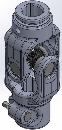 [017211] NUDO COMPLETO 24*62 ESTR/TRIANG.29mm GEKSAN
