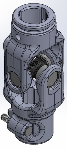 [018942] NUDO COMPLETO 24*62 ESTR/TRIANG. 36mm