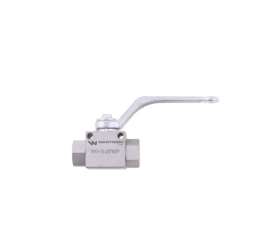 [021926] LLAVE PASO HIDRAULICA 3/8BSP 2VIAS