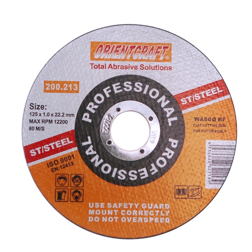 [025346] DISCO CORTE 4.1/2*1mm ORIENTCRAFT