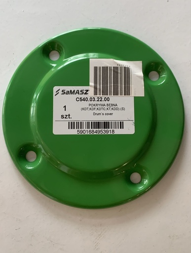 [037303] TAPA TAMBOR SAMASZ