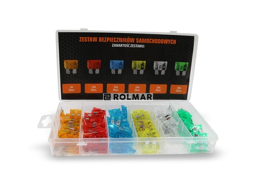 [038111] KIT FUSIBLES FICHA 120 PIEZAS TEGER