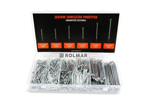 [038106] KIT CHAVETAS ABRIR 1000 PIEZAS TEGER