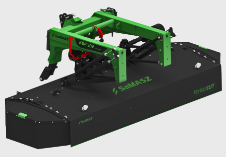 [042178] Segadora nueva Samasz KDF302W 7 discos 3 mts. de ancho de corte con acondicionador